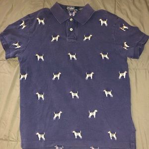Navy Blue Dog Polo (Ralph Lauren)